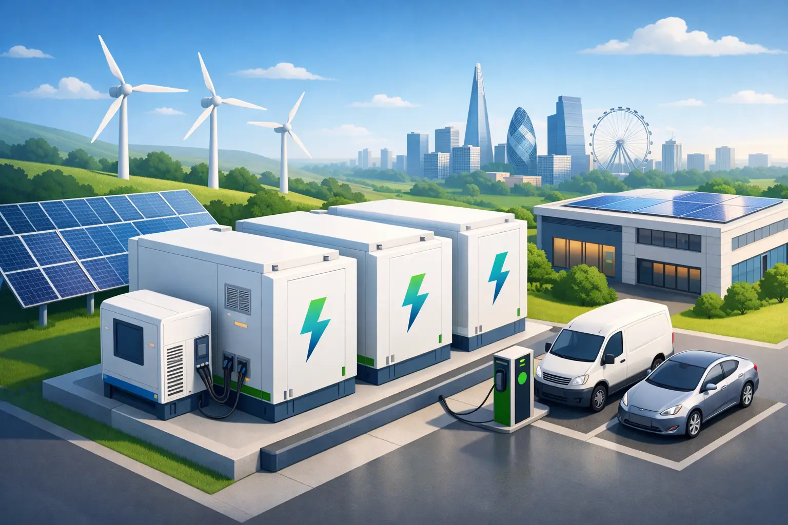 Guide to Commercial Battery Storage for UK Firms