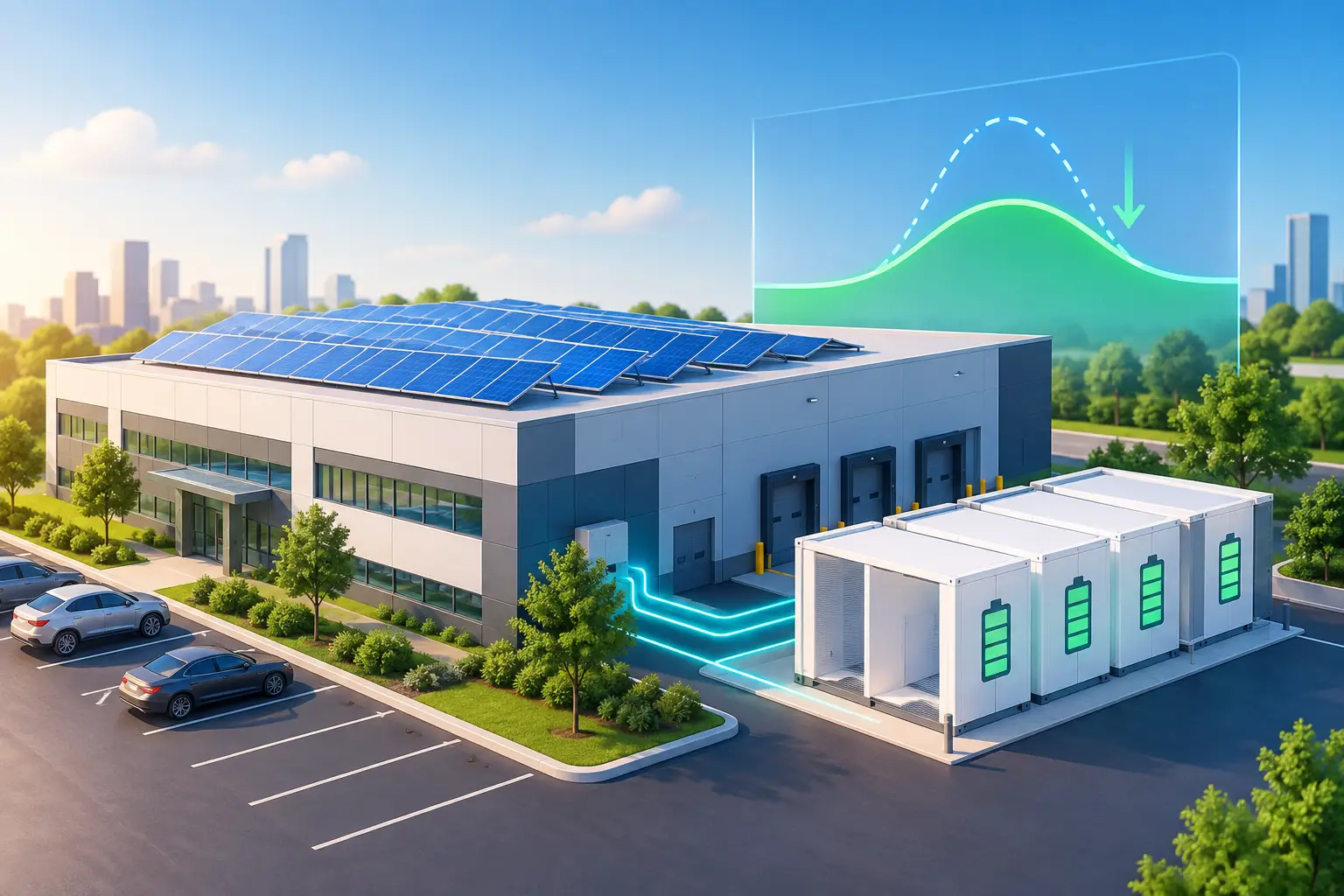 Can Batteries Lower Demand Charges for Businesses?