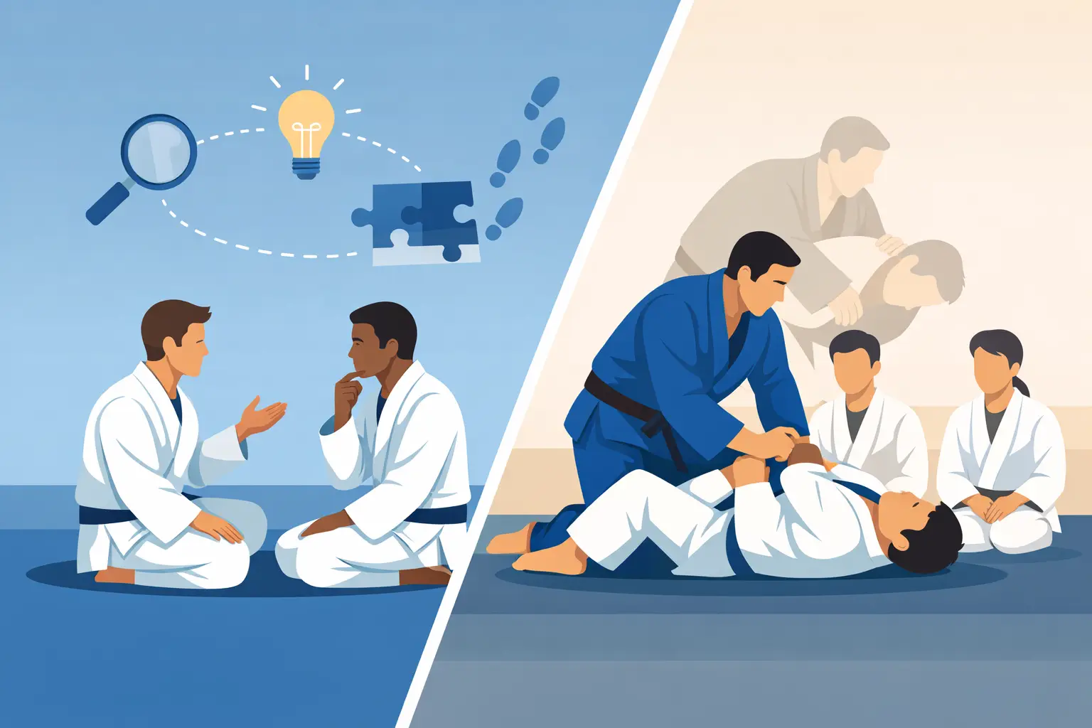 Guided Discovery Versus BJJ Demonstrations
