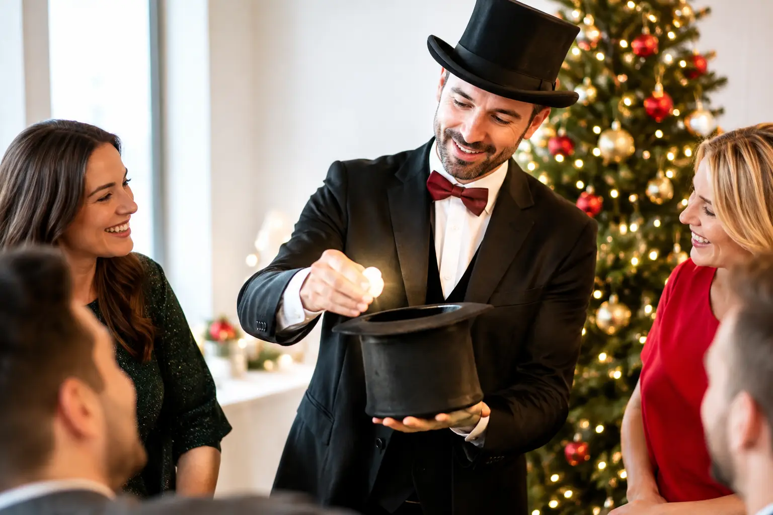 Zauberer für Weihnachtsfeier auswählen in 7 Schritten