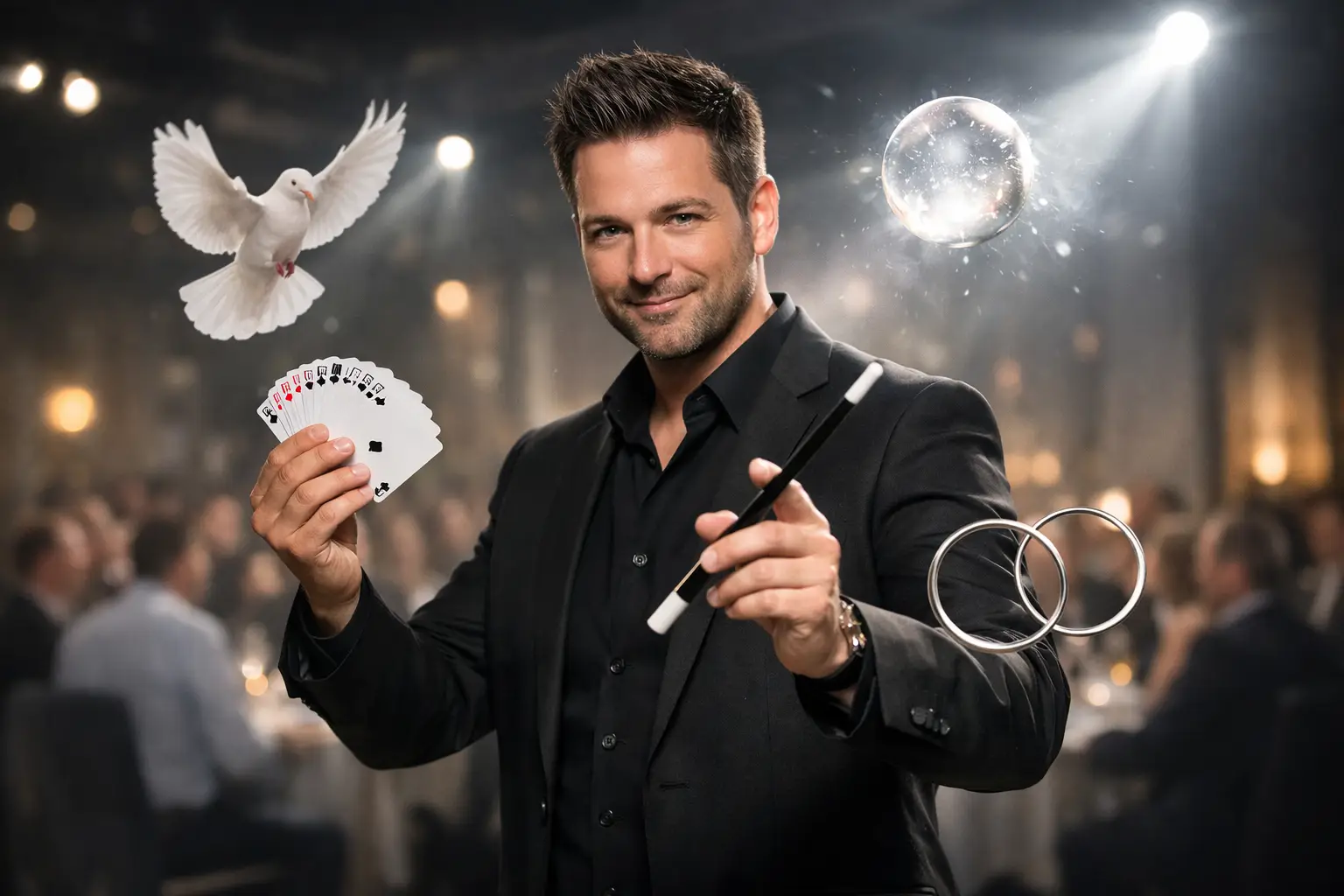 TV-bekannter Zauberer fürs Event mit Wirkung