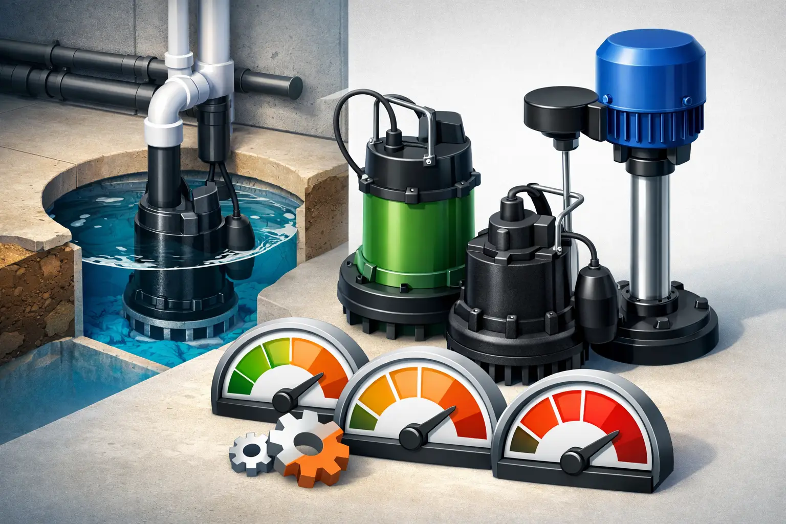 How to Select Sump Pump Horsepower