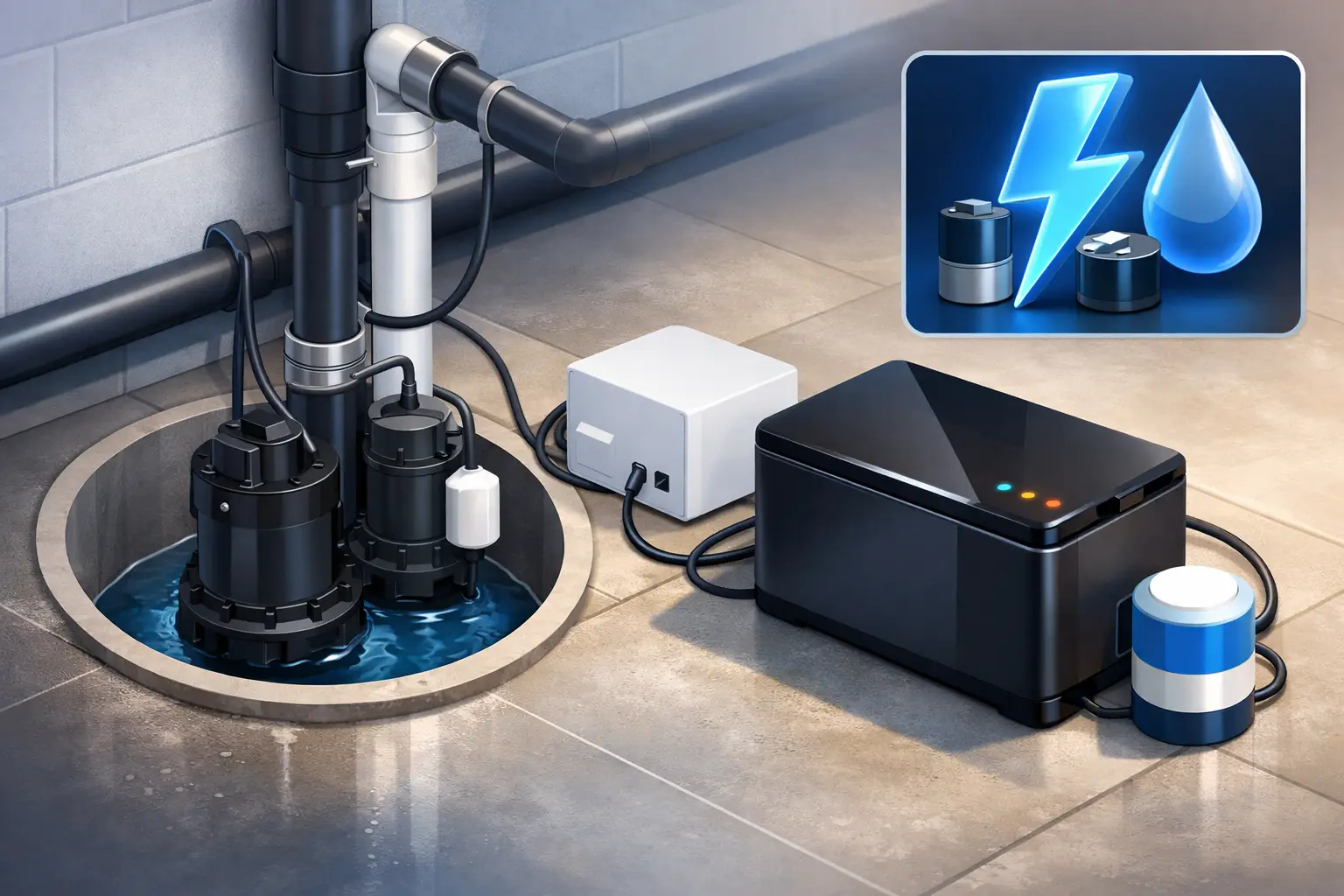 Ion Backup System Review for Sump Reliability