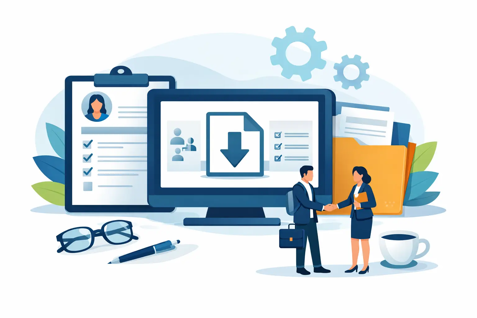 HR Onboarding PDF Example for New Hire Packets