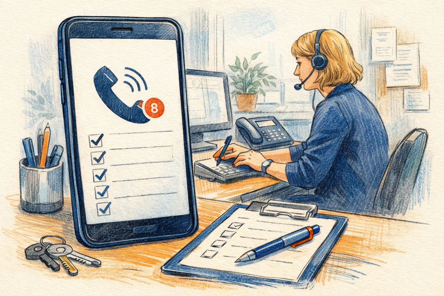 Checkliste bessere telefonische Erreichbarkeit