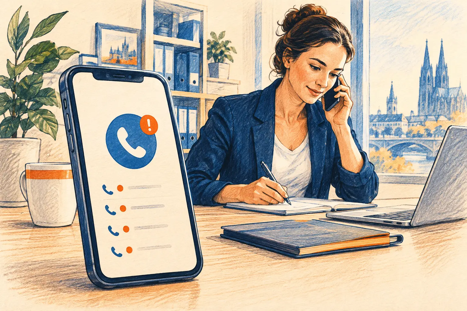 AI Telefonagent Test für echte Anrufe