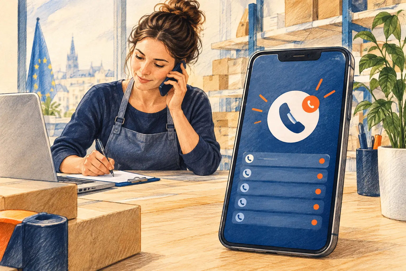 Praxisbeispiel für telefonische Angebotsanfragen