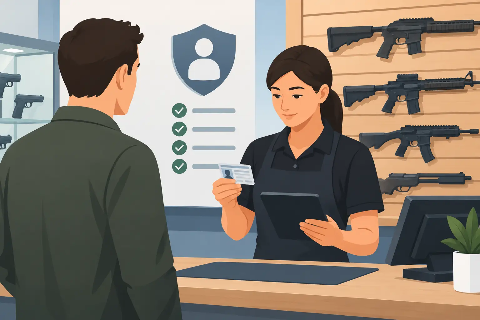 Gun Shop Identity Screening Checklist for Safer Sales