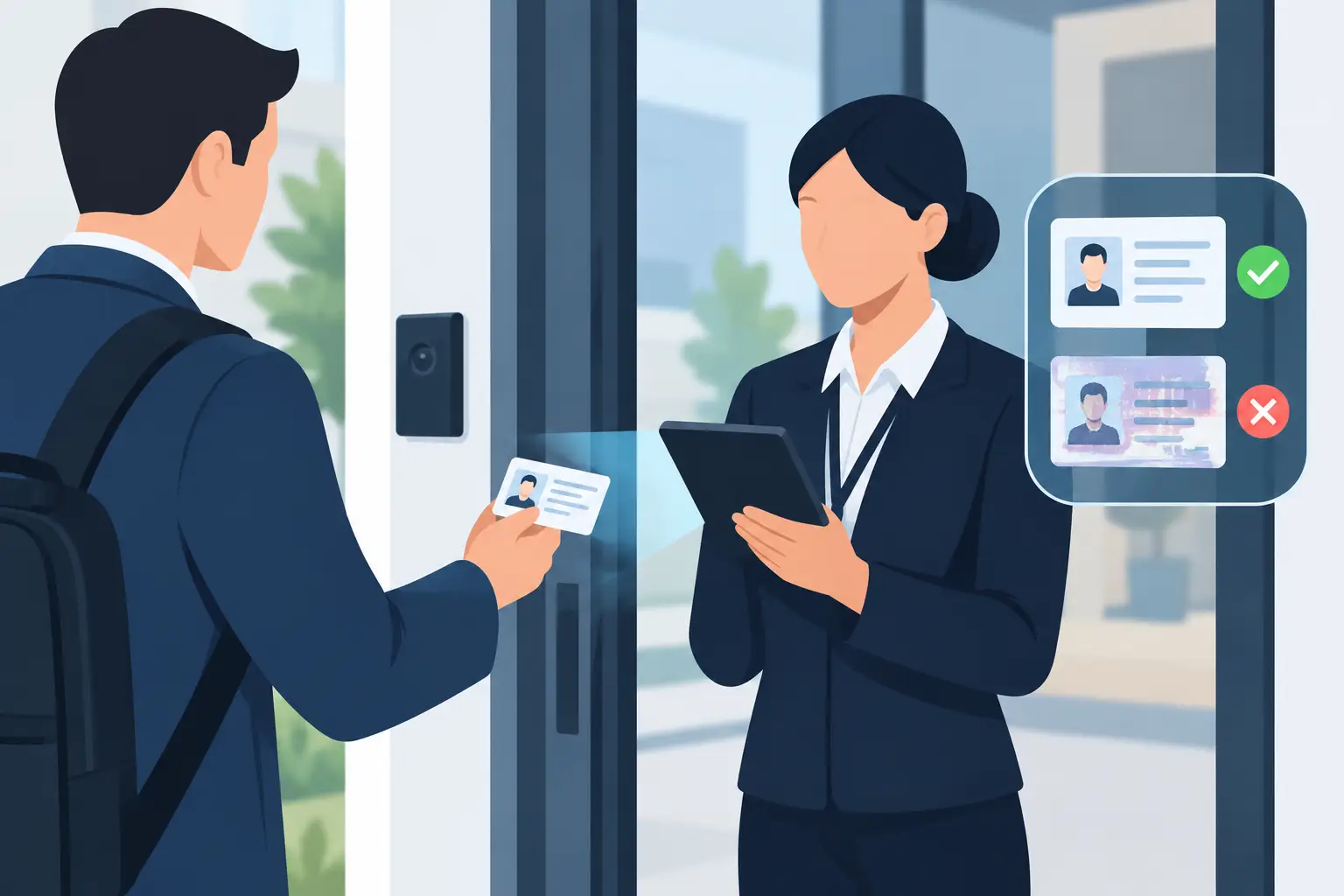 Counterfeit License Detection at the Door