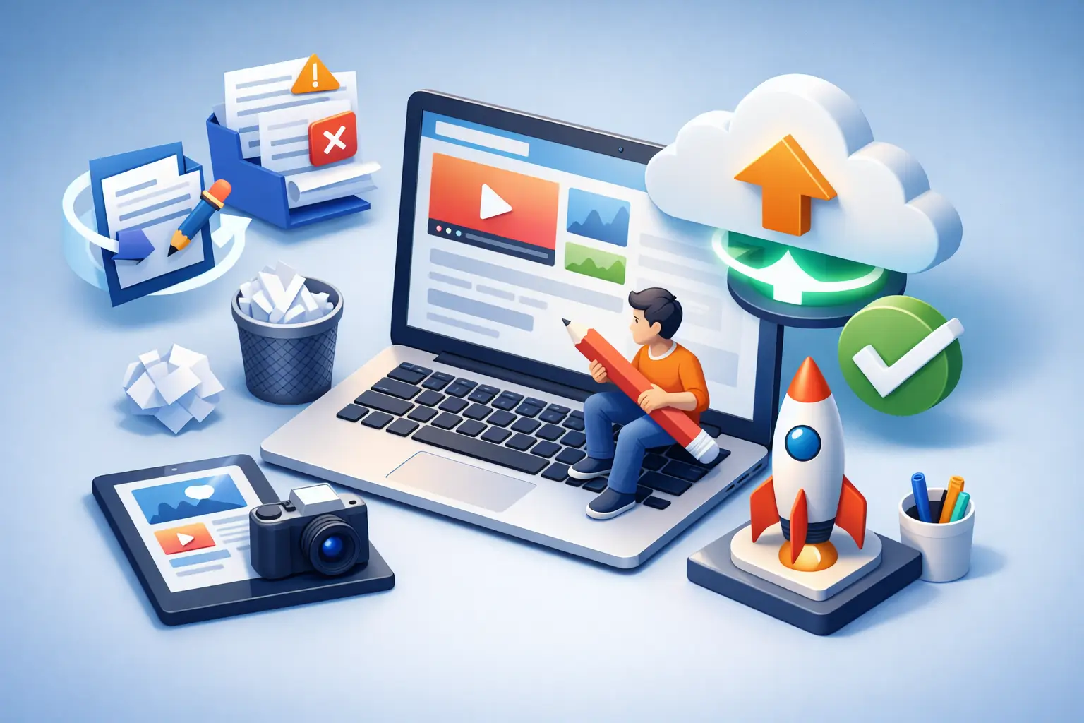How to Avoid Upload Revisions Before You Publish