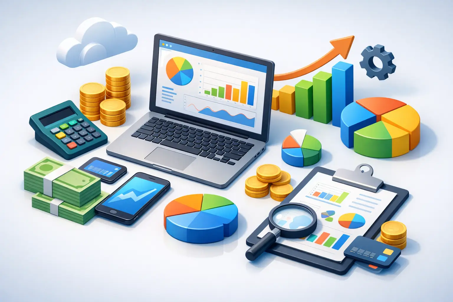 Sistema para gestão financeira na prática