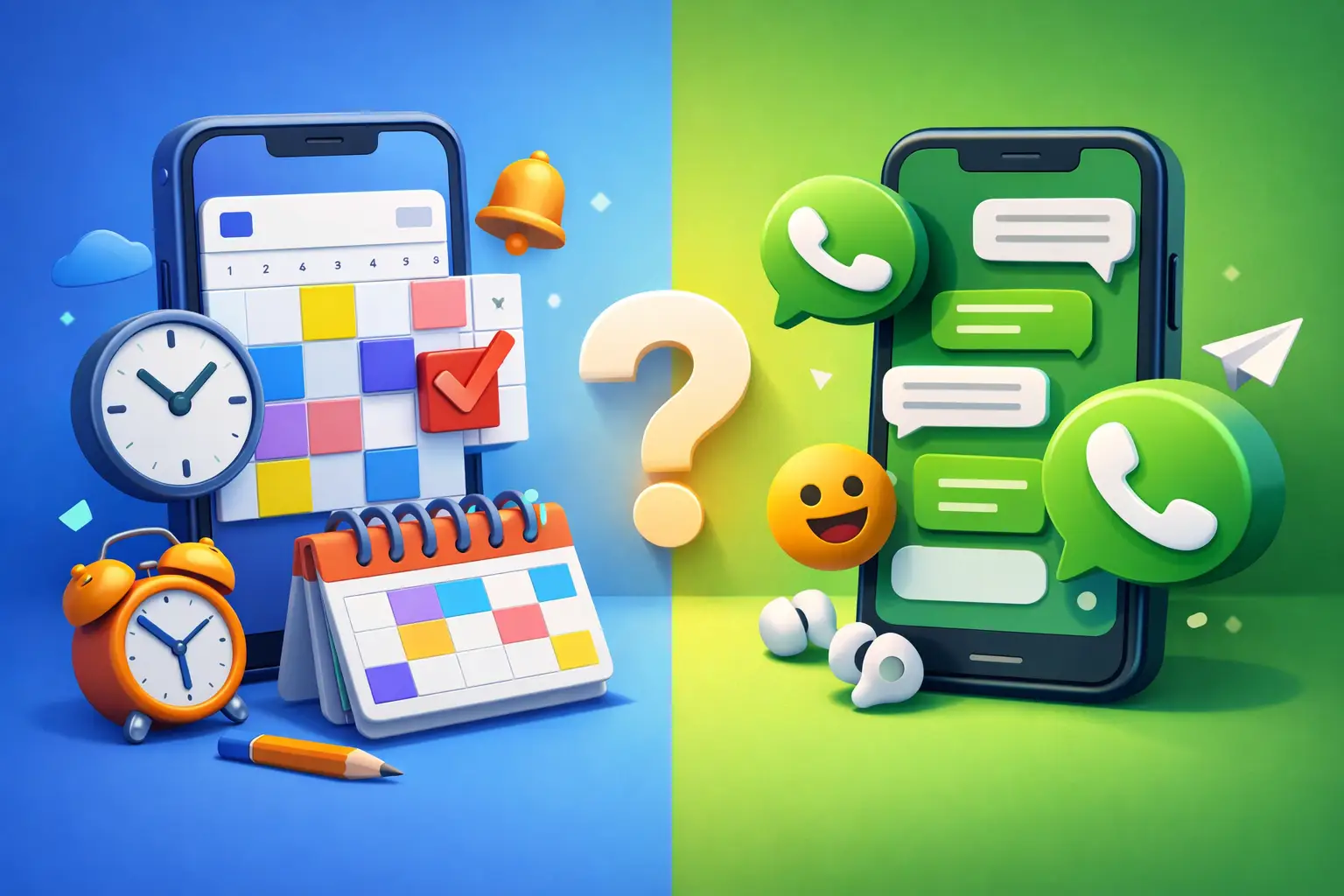 Agenda online ou WhatsApp funciona melhor?
