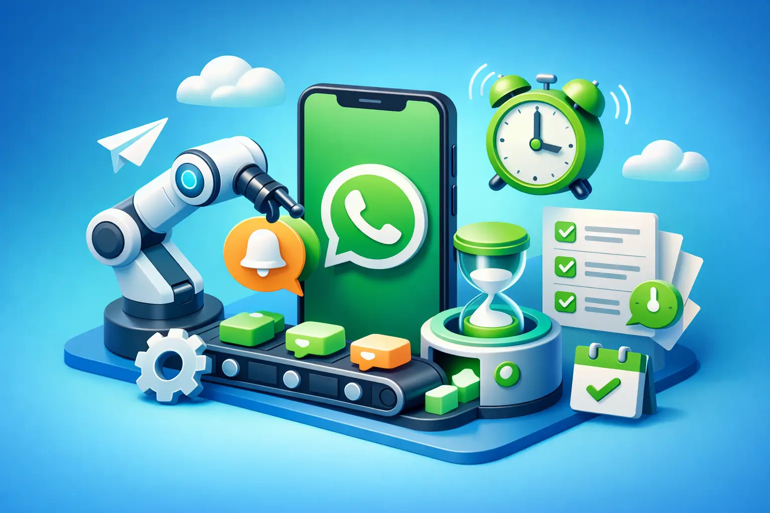 Como automatizar lembretes WhatsApp
