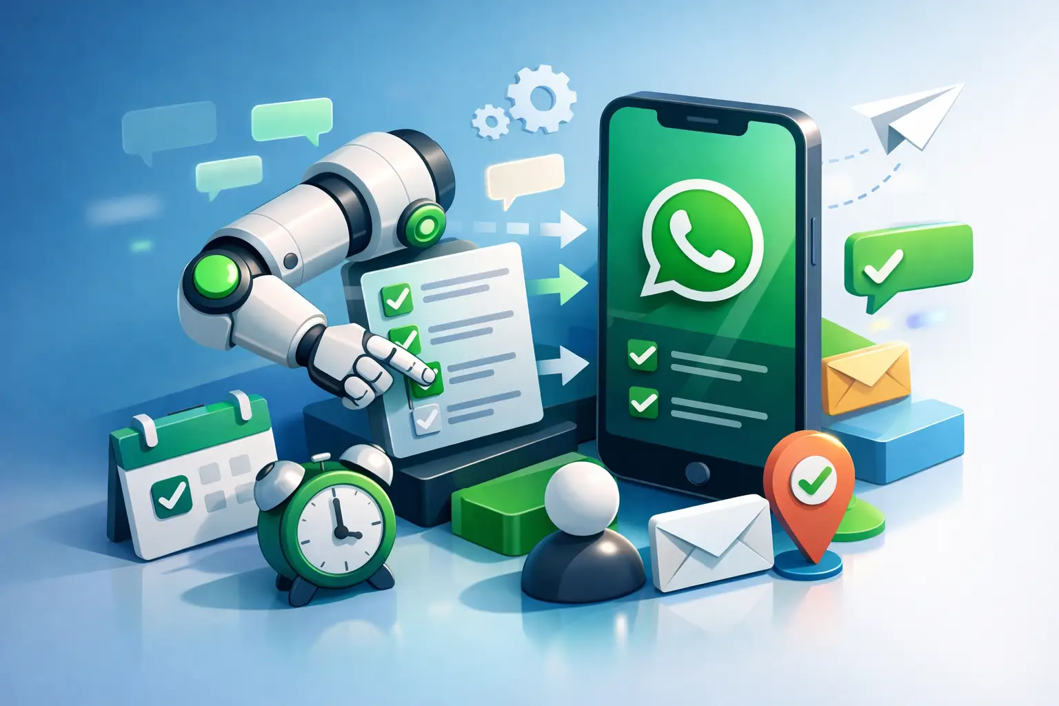 Como automatizar confirmações pelo WhatsApp