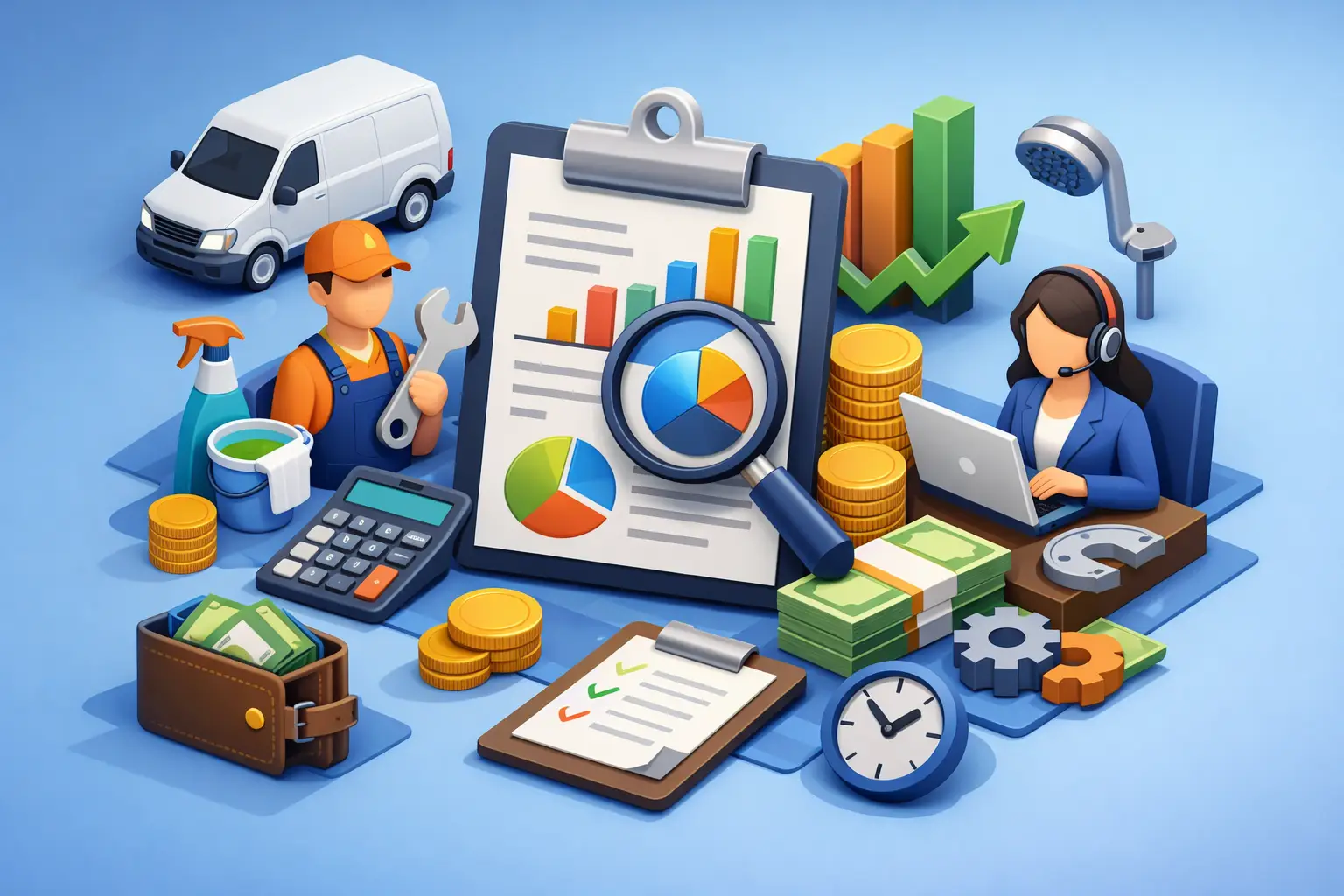 Guia de gestão financeira para serviços