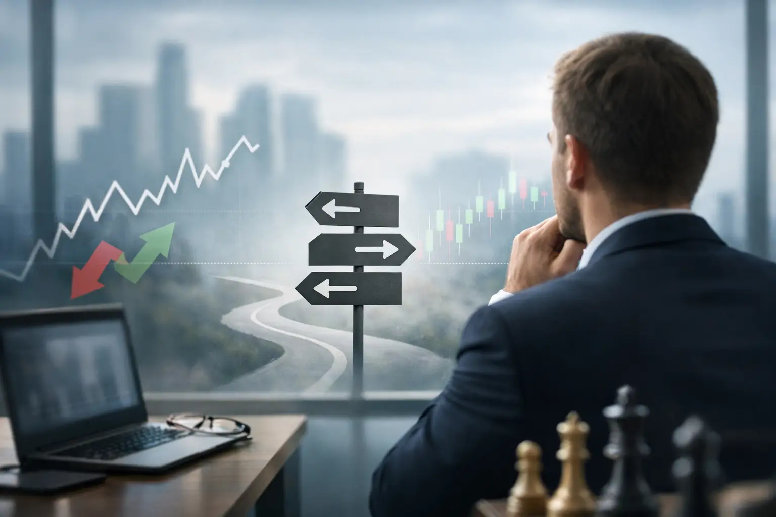 Decision Making in Uncertain Markets