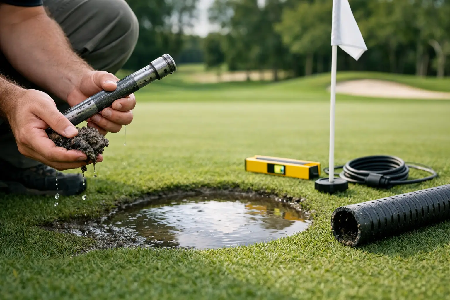 How to Assess Putting Green Drainage Properly
