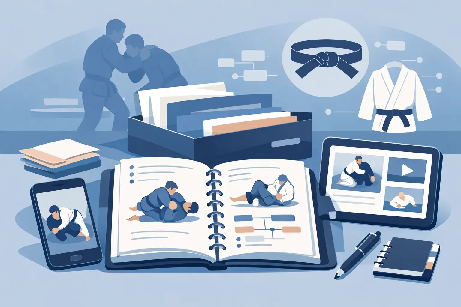How to Organize BJJ Coaching Notes