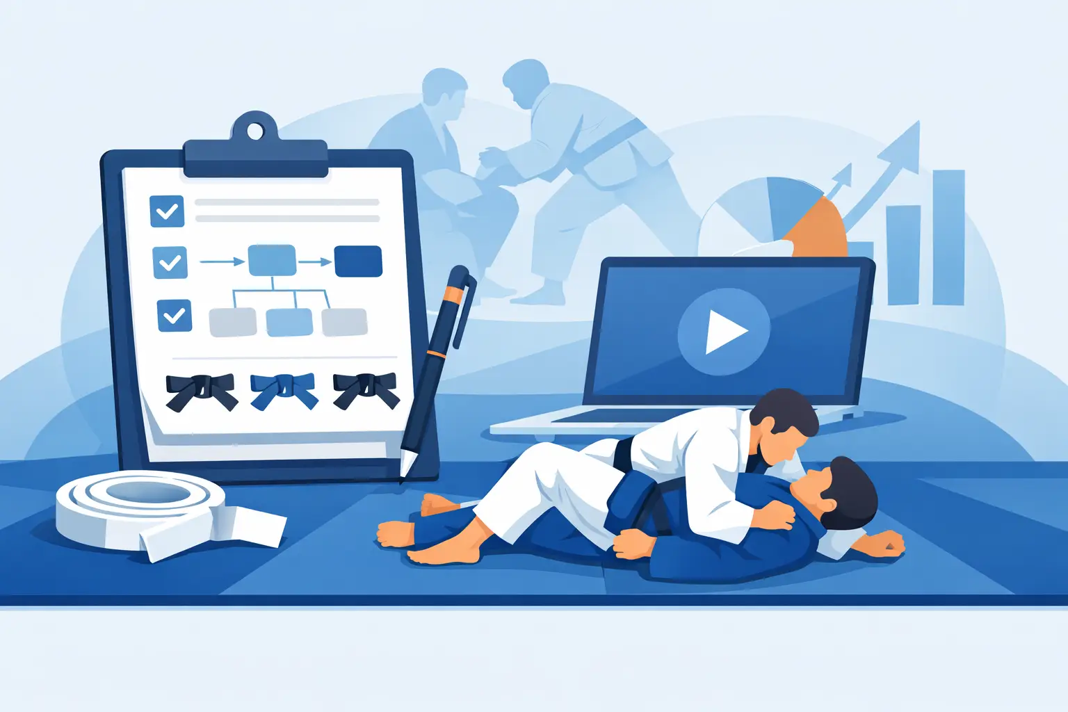 BJJ Curriculum for Beginners That Actually Works
