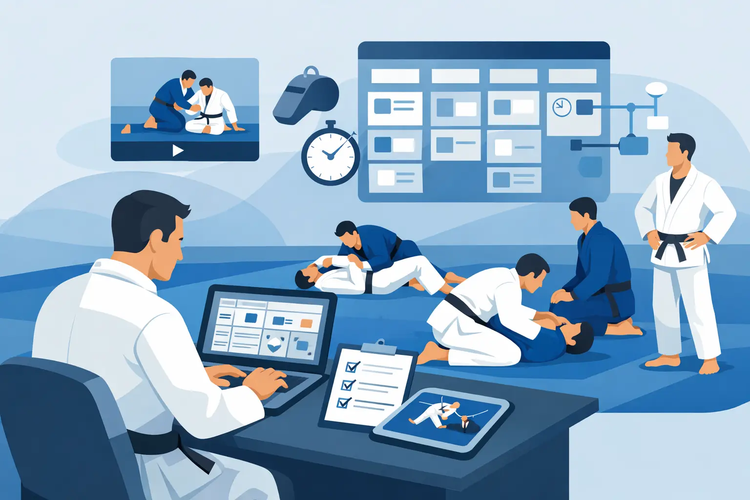 How a BJJ Session Planning Tool Helps Coaches