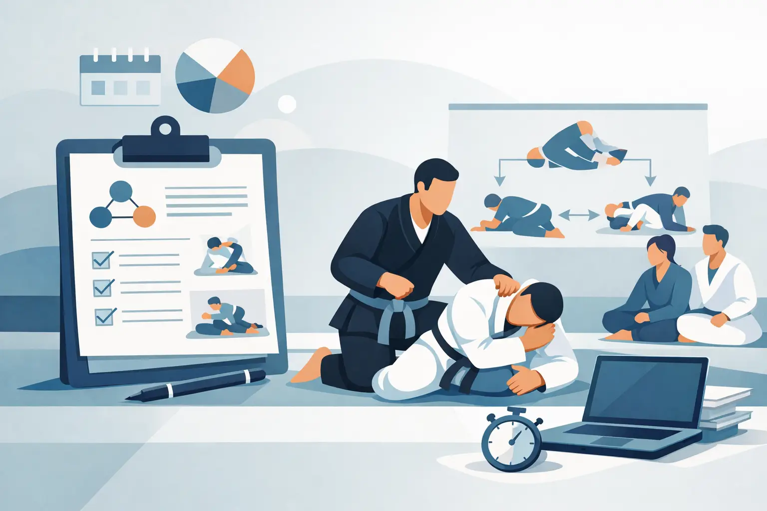 BJJ Lesson Plan Template for Better Classes