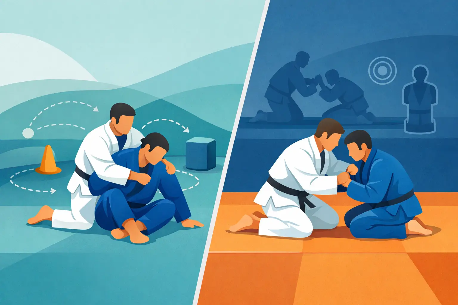 Constraints Led vs Drilling for Better BJJ