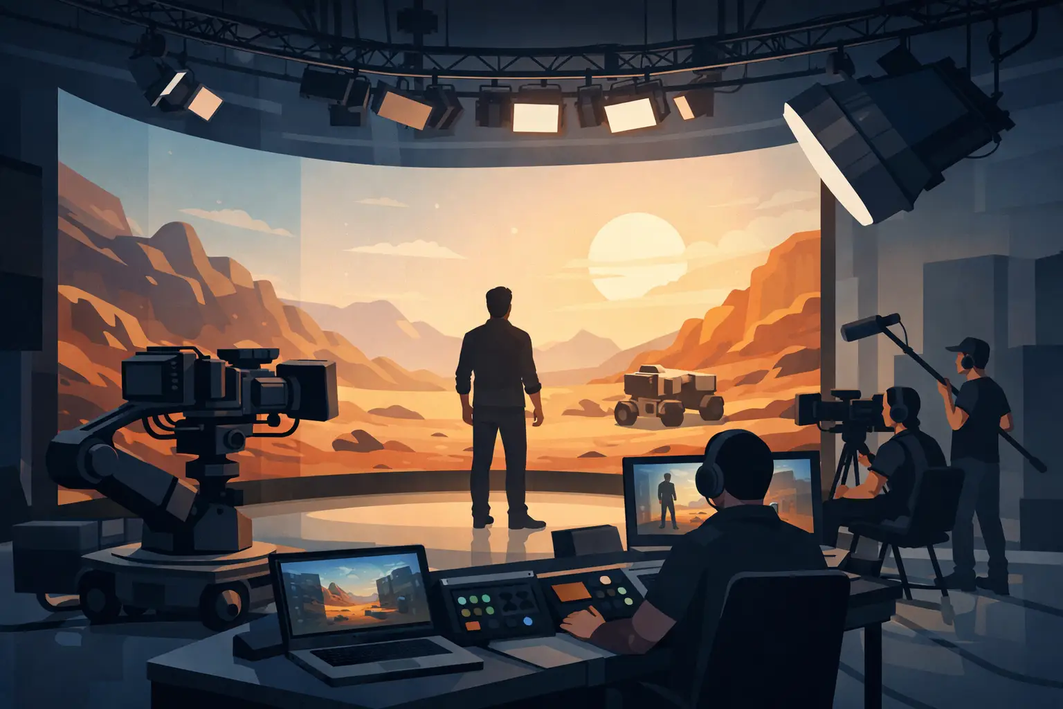 LED Screen Studio for Filming That Works