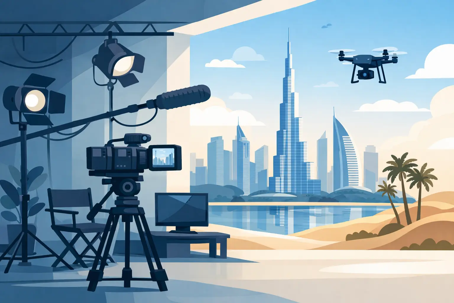 Studio Rental for Videographers in Dubai Today