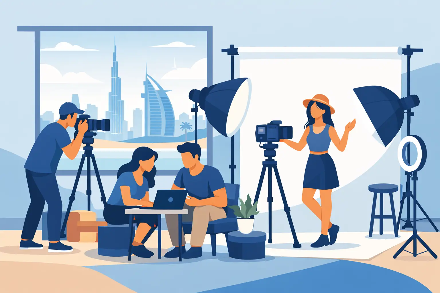 Photo Studio Rental Dubai for Content Teams