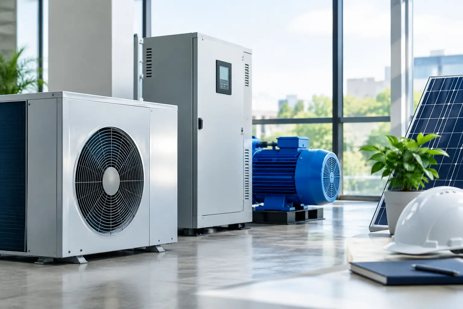 Equipos de eficiencia energética para empresas