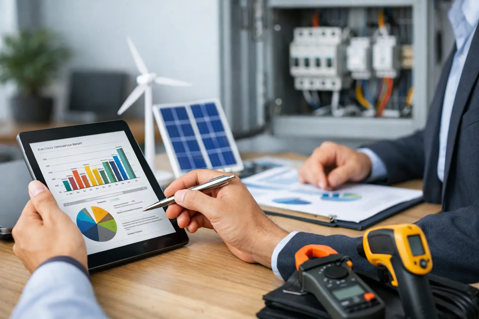 Cómo auditar consumo eléctrico empresarial
