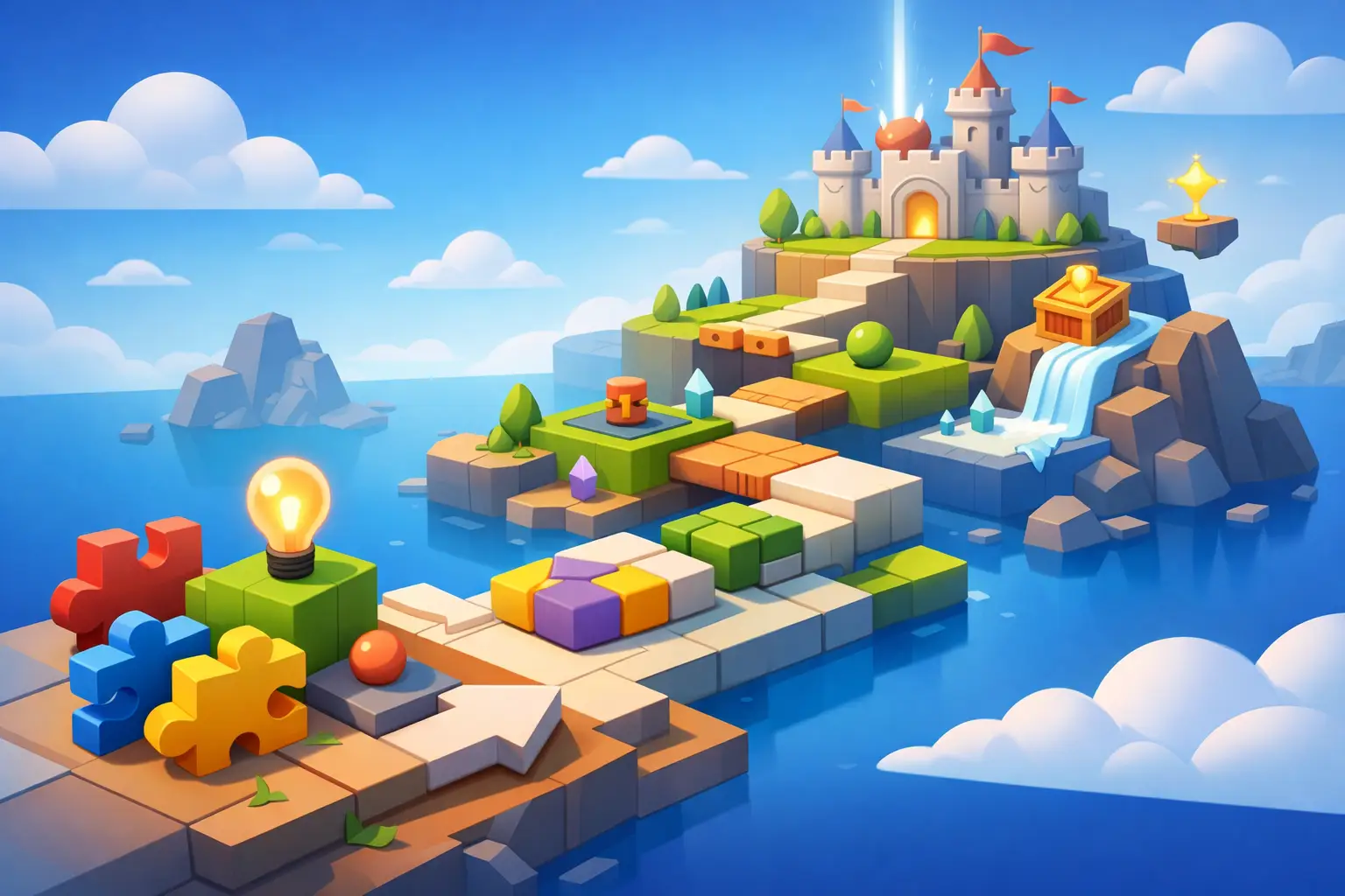 Puzzle World Progression That Feels Good