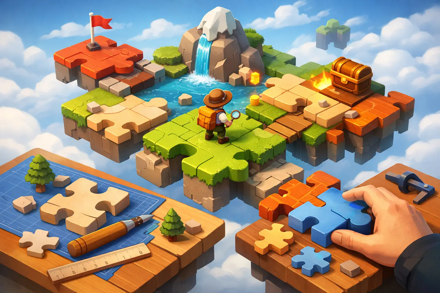 Why Handcrafted Puzzle Levels Feel Better