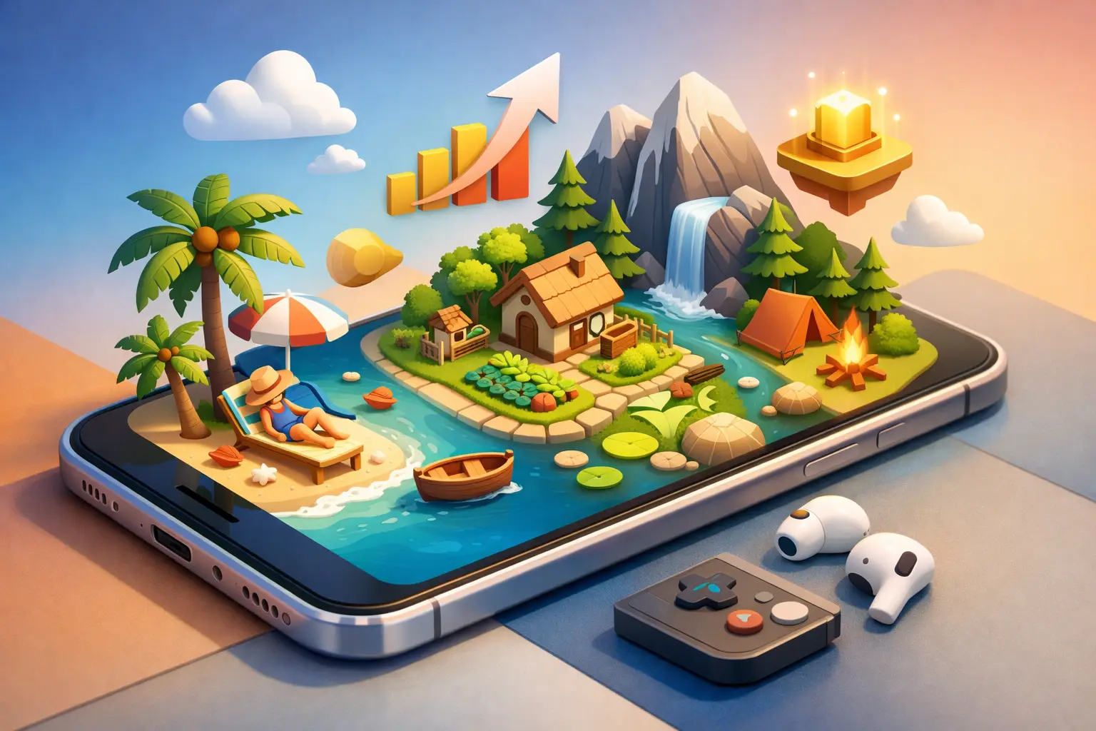 12 Top Relaxing Mobile Games With Progression