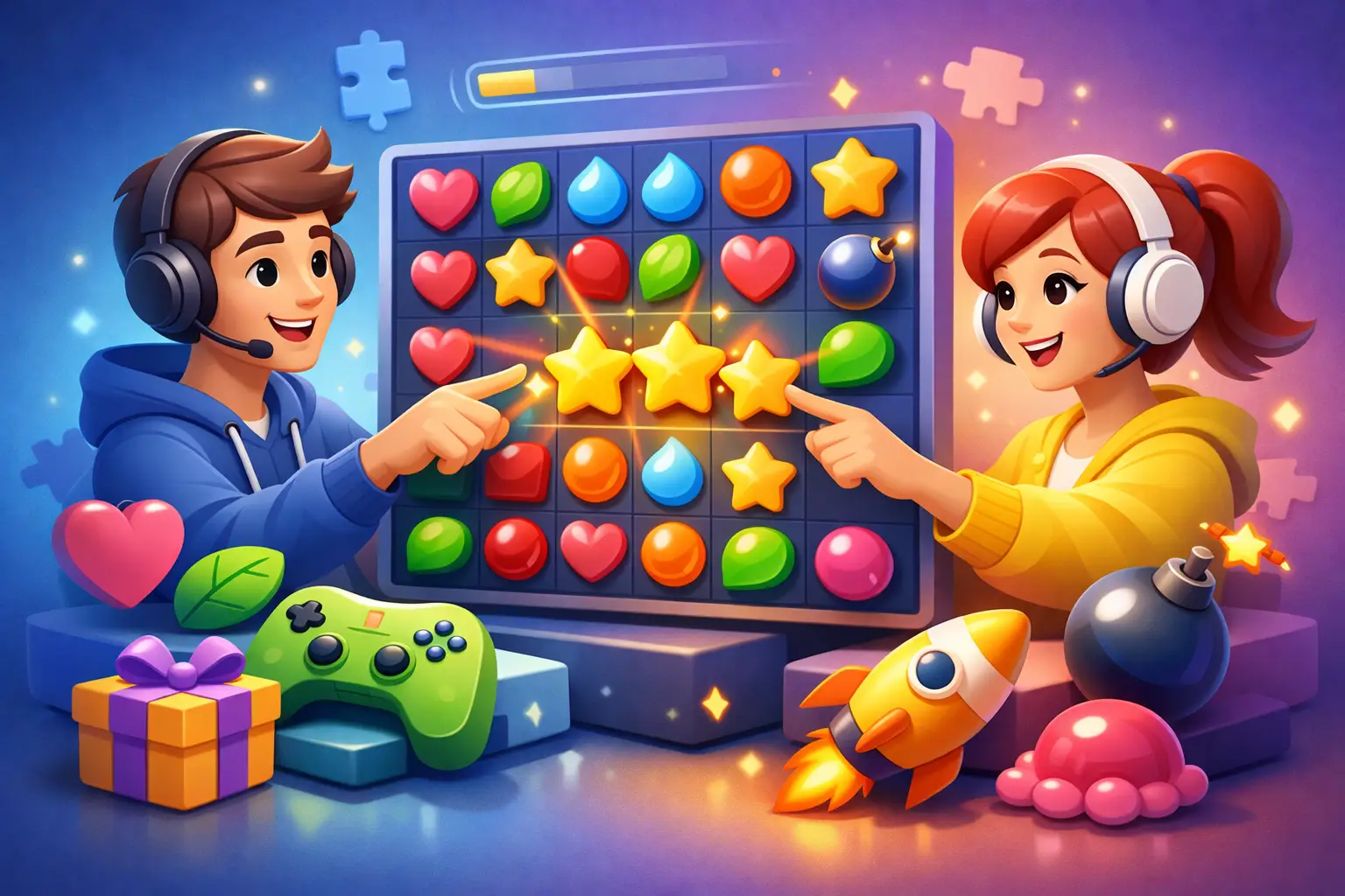 Co-op Match 3: Why Playing Together Works