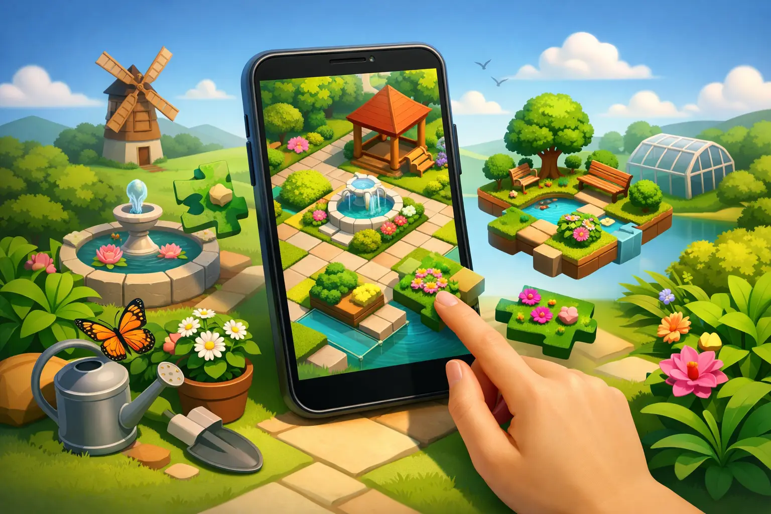 Garden Puzzle App Review: A Calmer Way to Play