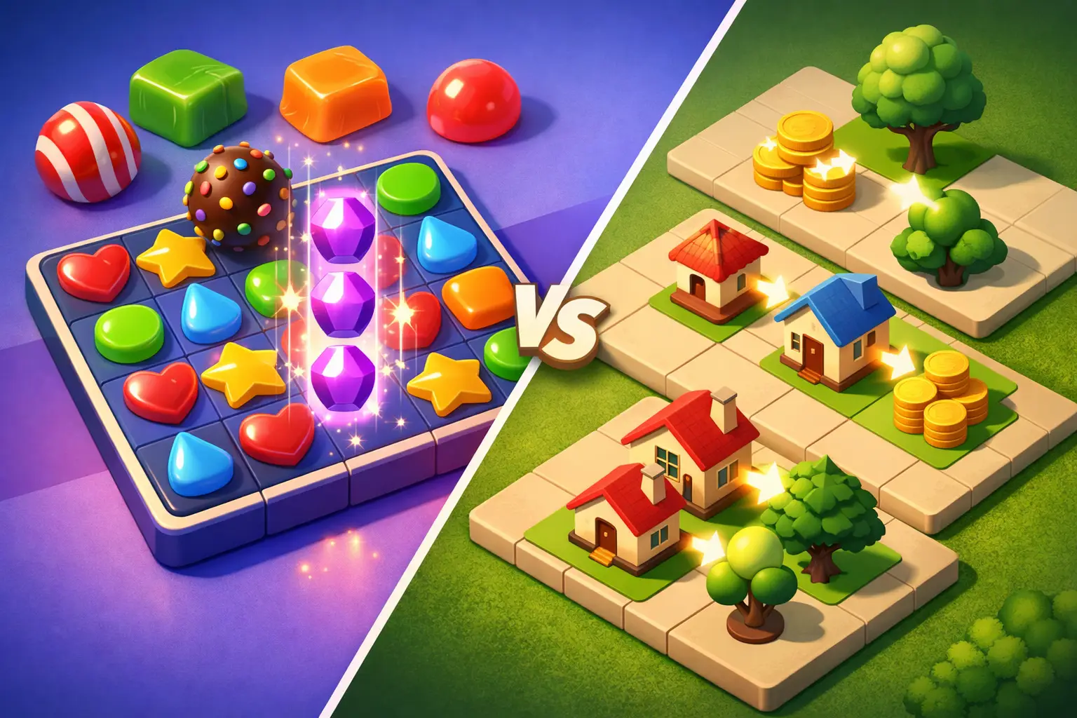 Match 3 vs Merge Games: Which Feels Better?