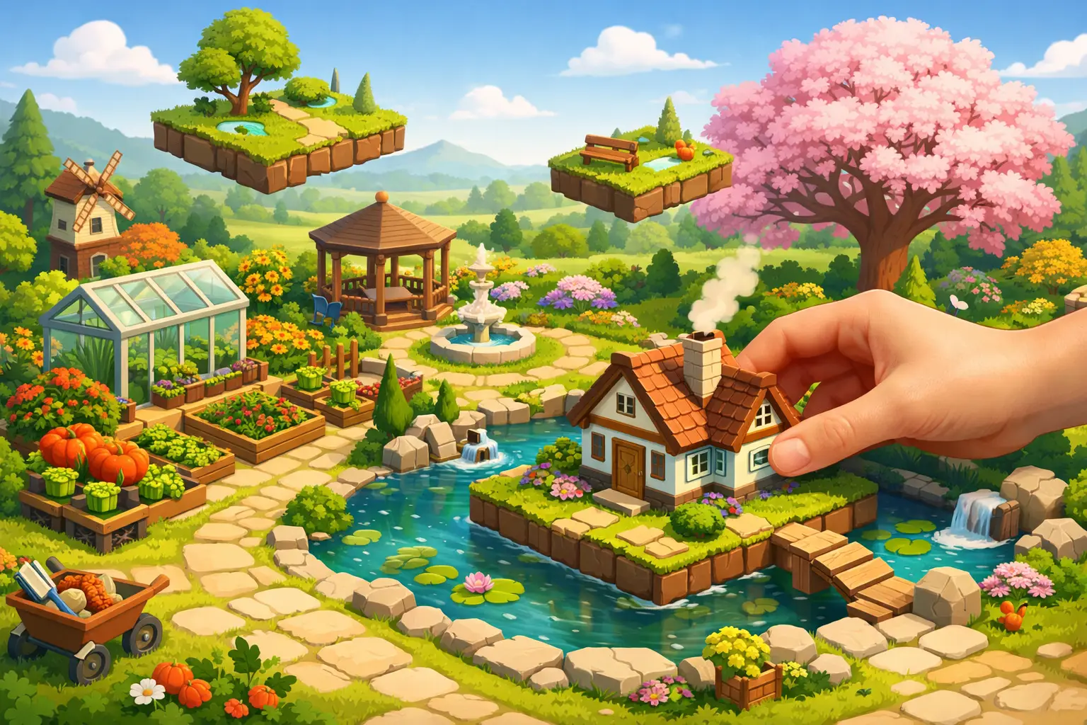 Why a Garden Building Game Feels So Good