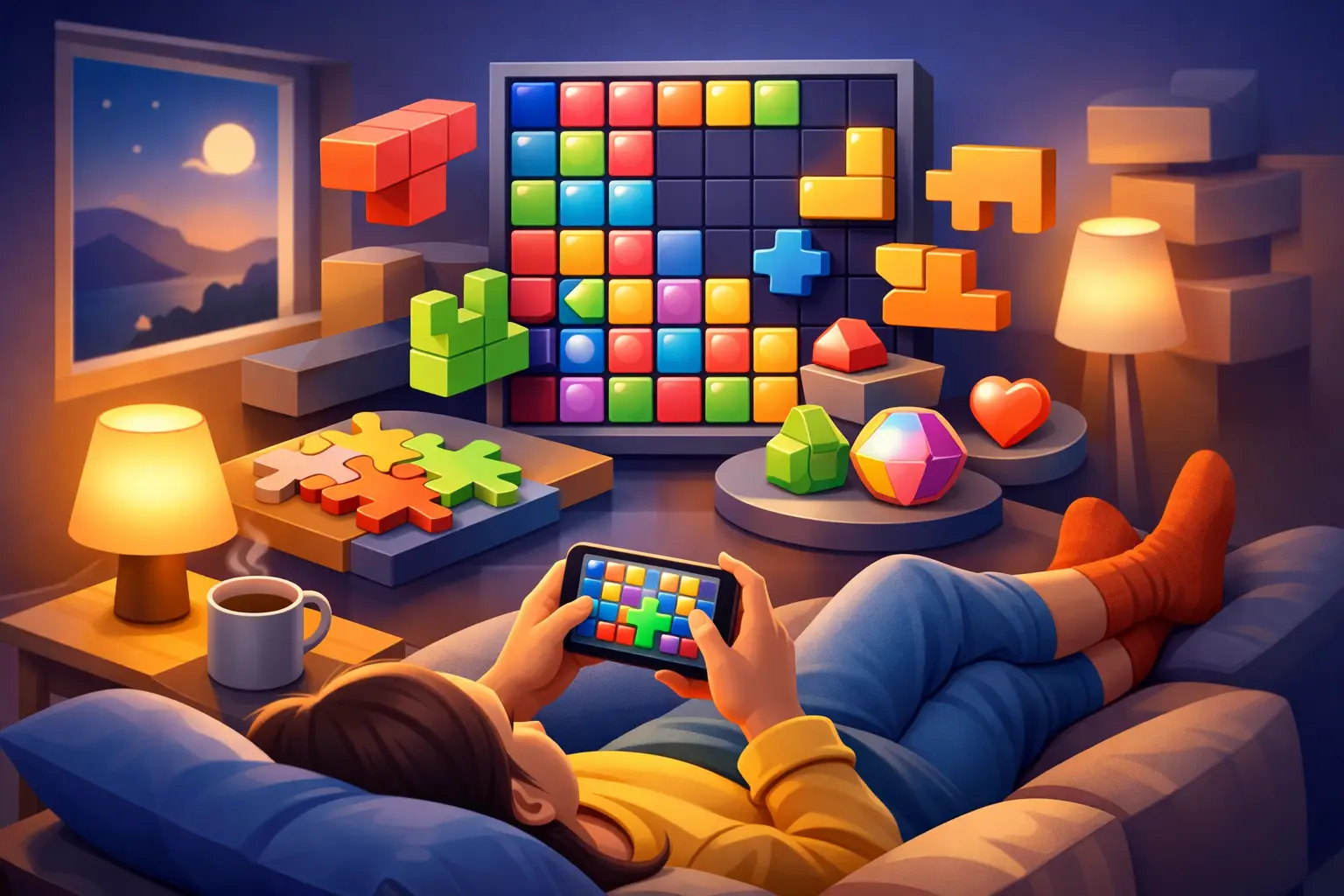 Can Puzzle Games Help Unwind After a Long Day?