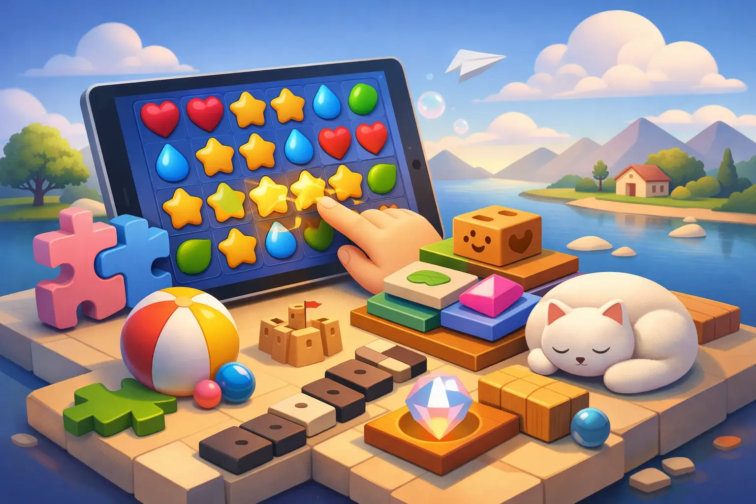 What Makes a Relaxing Casual Puzzle Game?