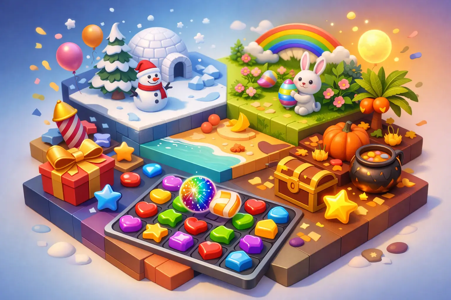 Why Seasonal Event Puzzle Games Keep You Playing