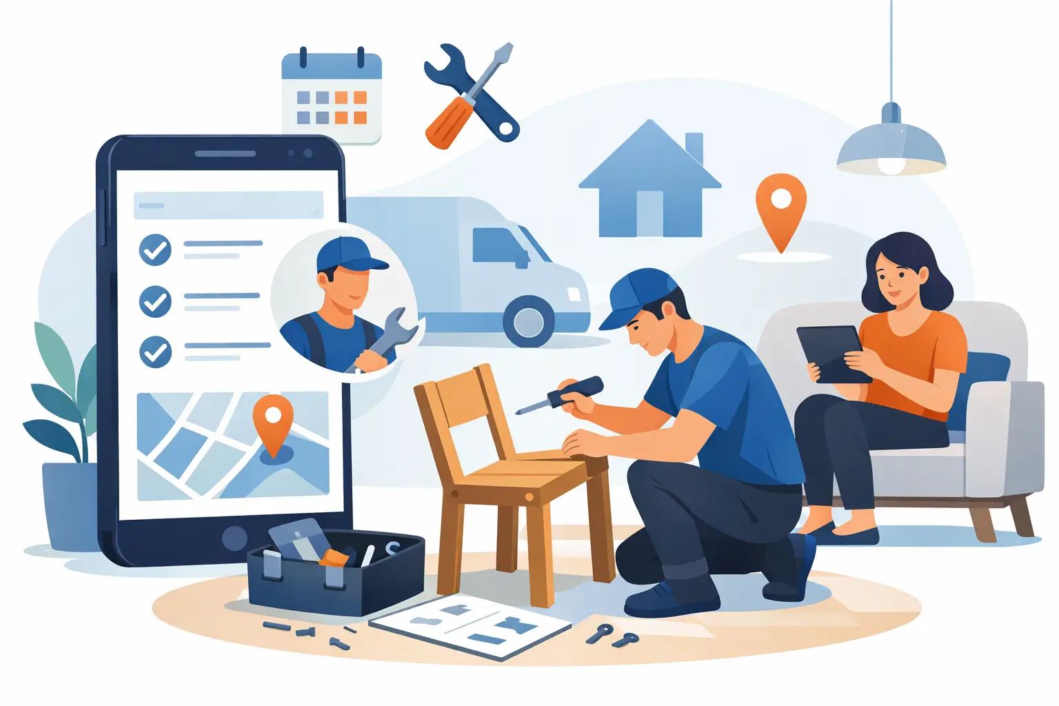 What a Furniture Assembly Booking App Should Do