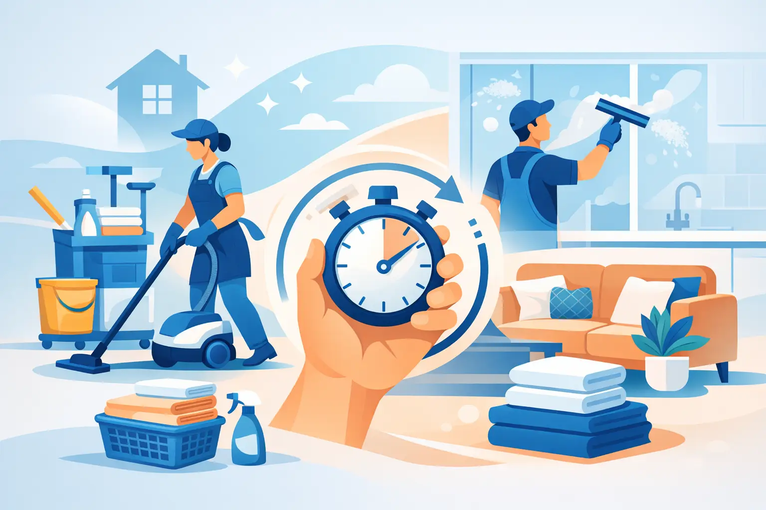 Home Cleaning Services That Actually Save Time