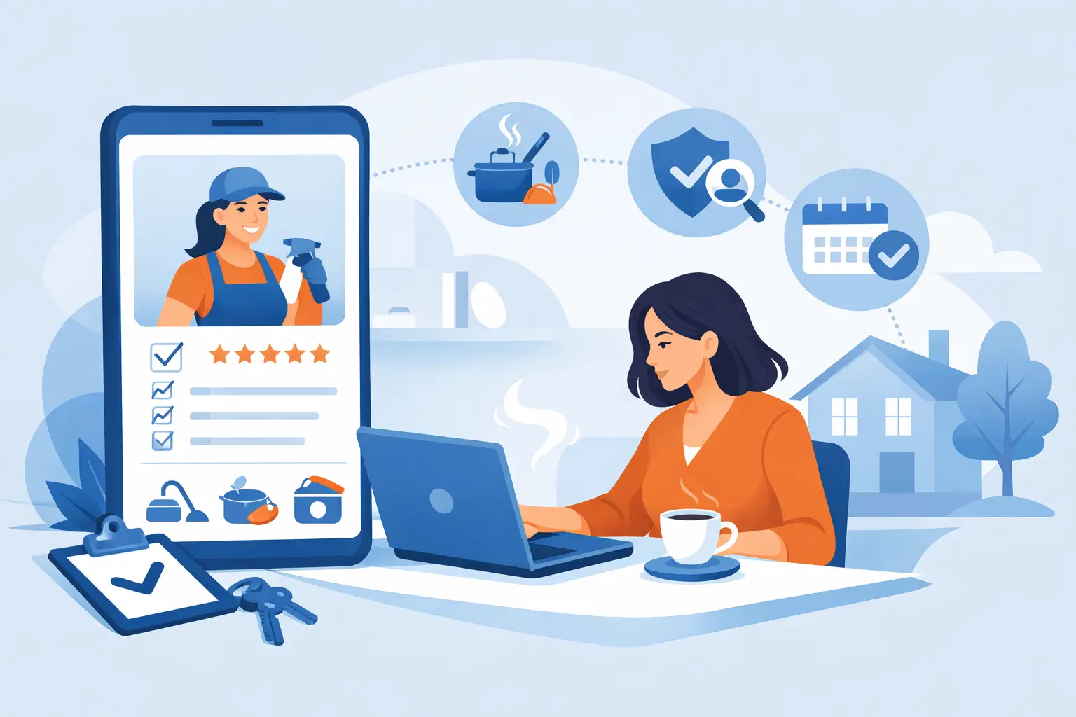 How to Book Household Help Online With Confidence