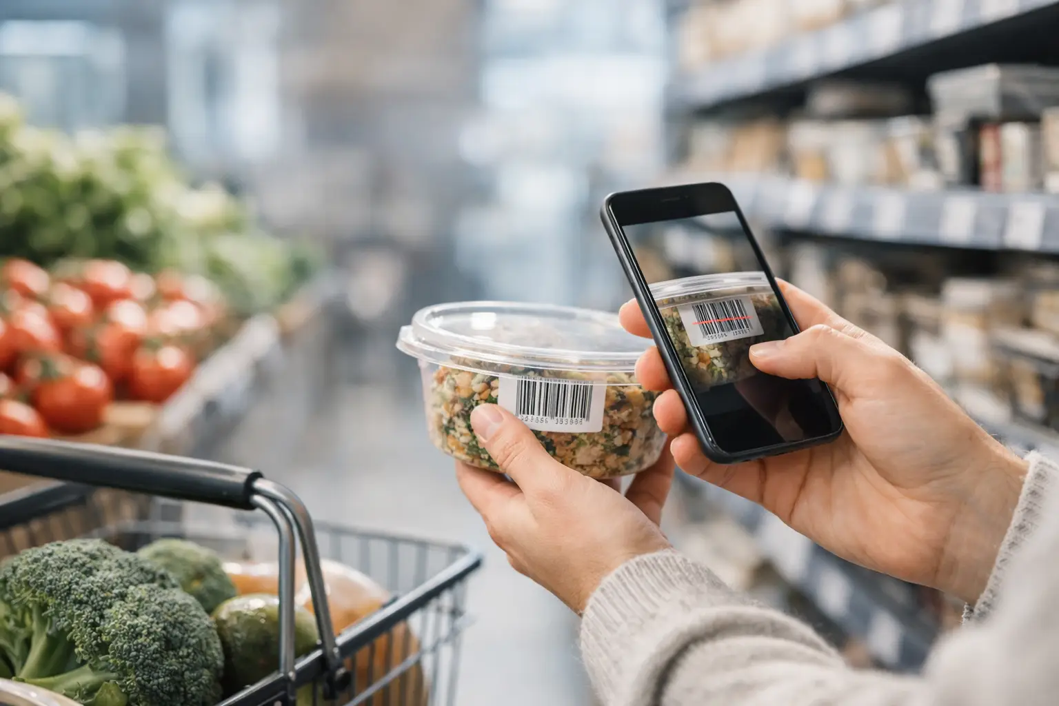 Hvorfor skanne strekkoder på mat i butikken?