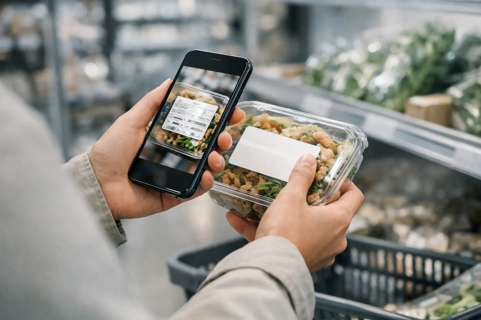 Slik skanner du matetiketter raskt i butikken