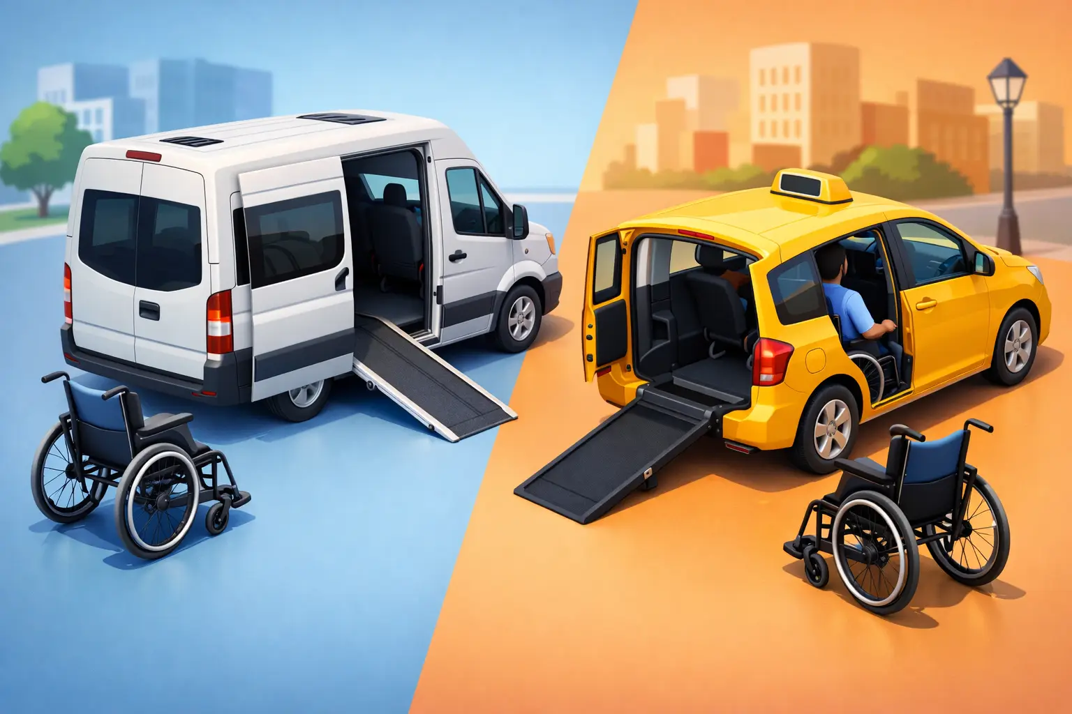 Wheelchair Minibus Versus Taxi: Which Fits?