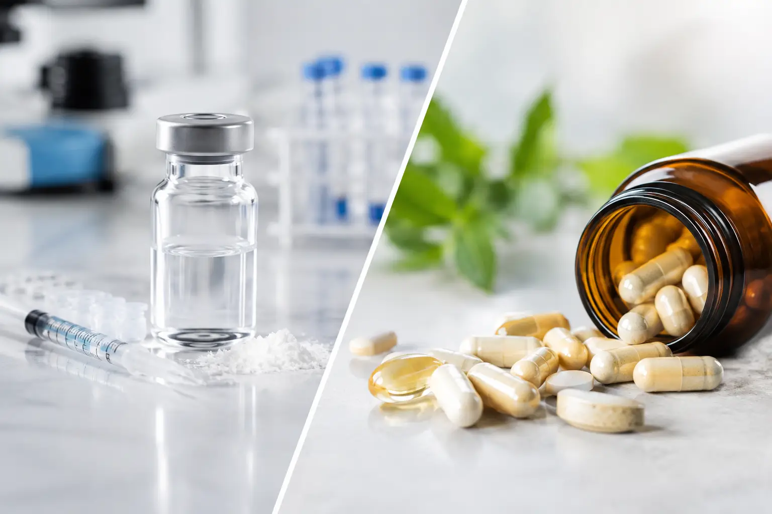 Research Peptides Versus Supplements: Key Differences