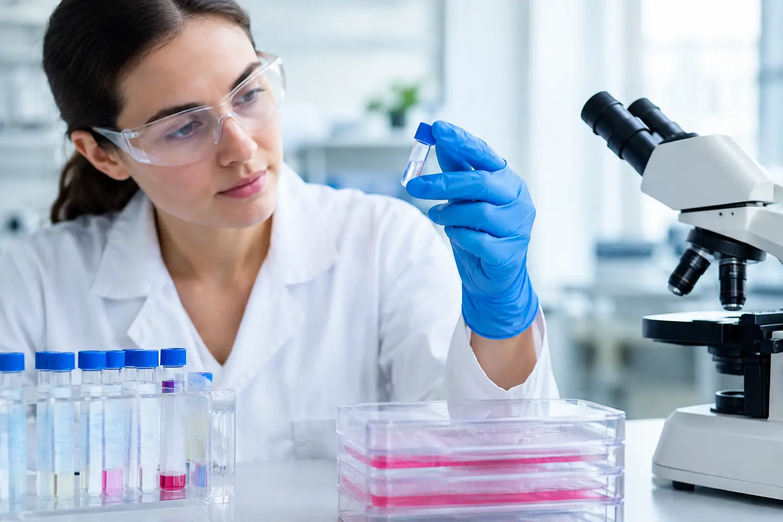 Selecting Peptides for Cell Culture in the Lab