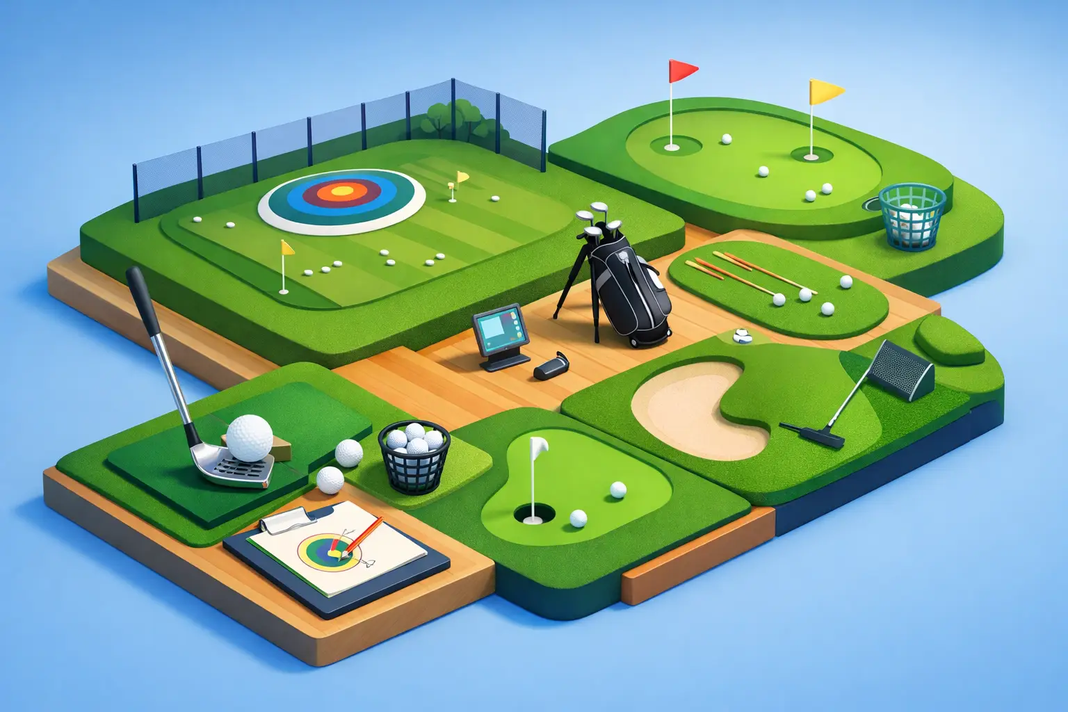 Build a Focused Golf Practice Session